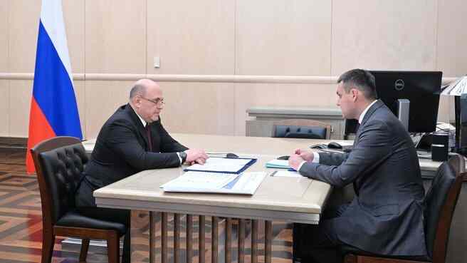 Встреча главы кабмина с руководителем Рослесхоза
